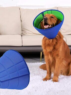 Breathable Soft Recovery Dog Cone Collar for Pets(1 Pack)